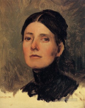  Elizabeth Obras - Retrato de Elizabeth Boott retrato Frank Duveneck